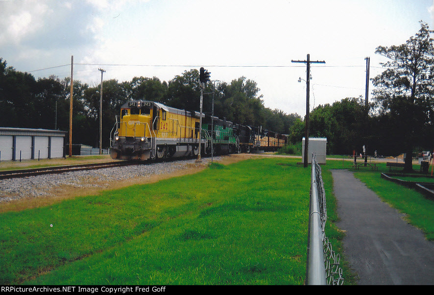 Grenada Railway Northbound at Goodman, Mississippi